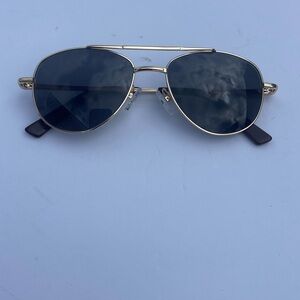 Women’s gold zenni  #4190 Aviator Sunglasses